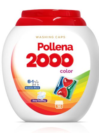 Pollena&nbsp;2000 kapsułki&nbsp;do&nbsp;prania kolorów&nbsp;50&nbsp;sztuk