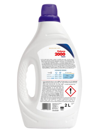 Żel do prania Pollena 2000 czarny tył butelki